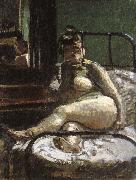 Walter Sickert La Hollandais oil